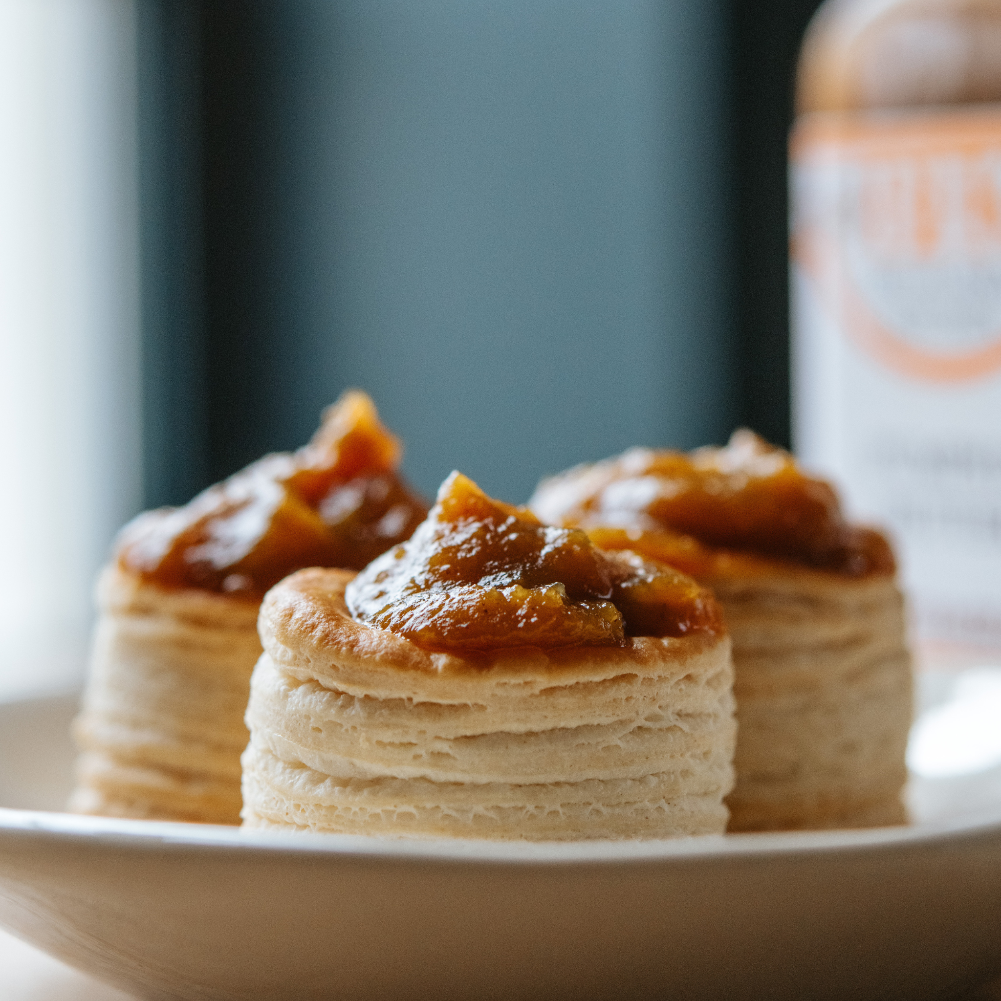 dessert with pumpkin butter by Beth's Farm Kitchen