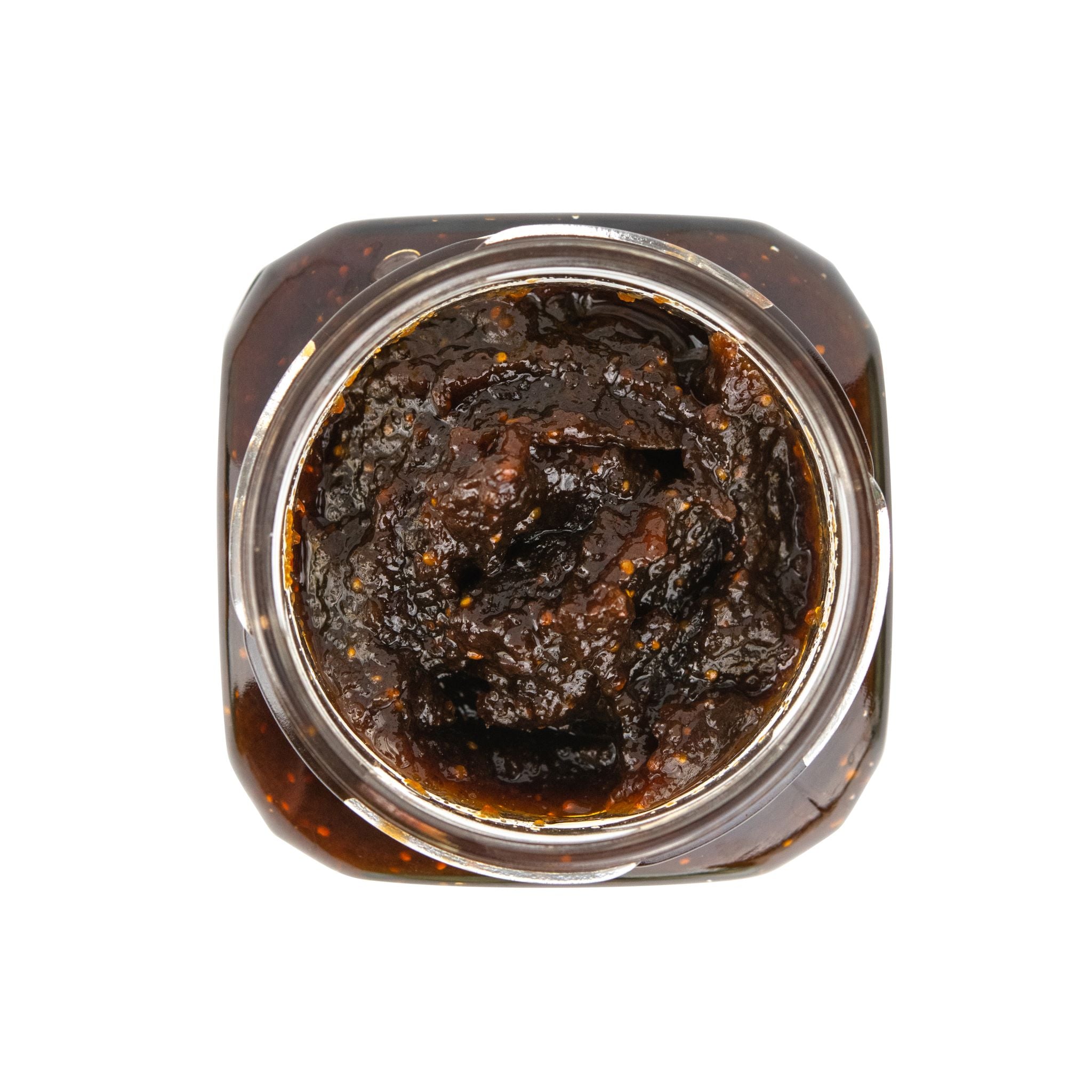 inside jar of fig jam by Beth's Farm Kitchen