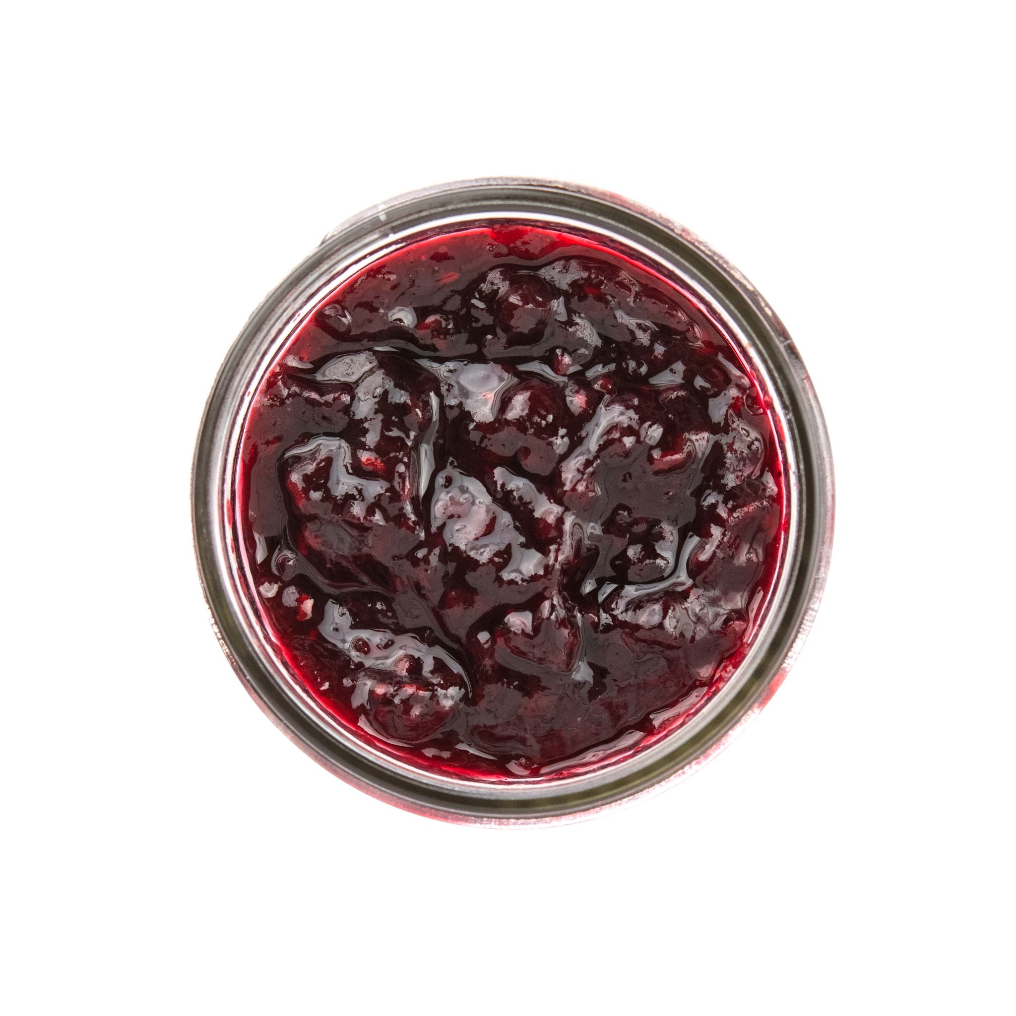 inside of wild berry jam by Beth's Farm Kitchen