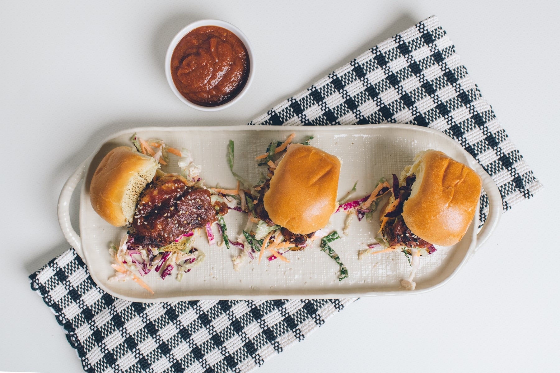 burgers with truffle ketchup by Beth's Farm Kitchen