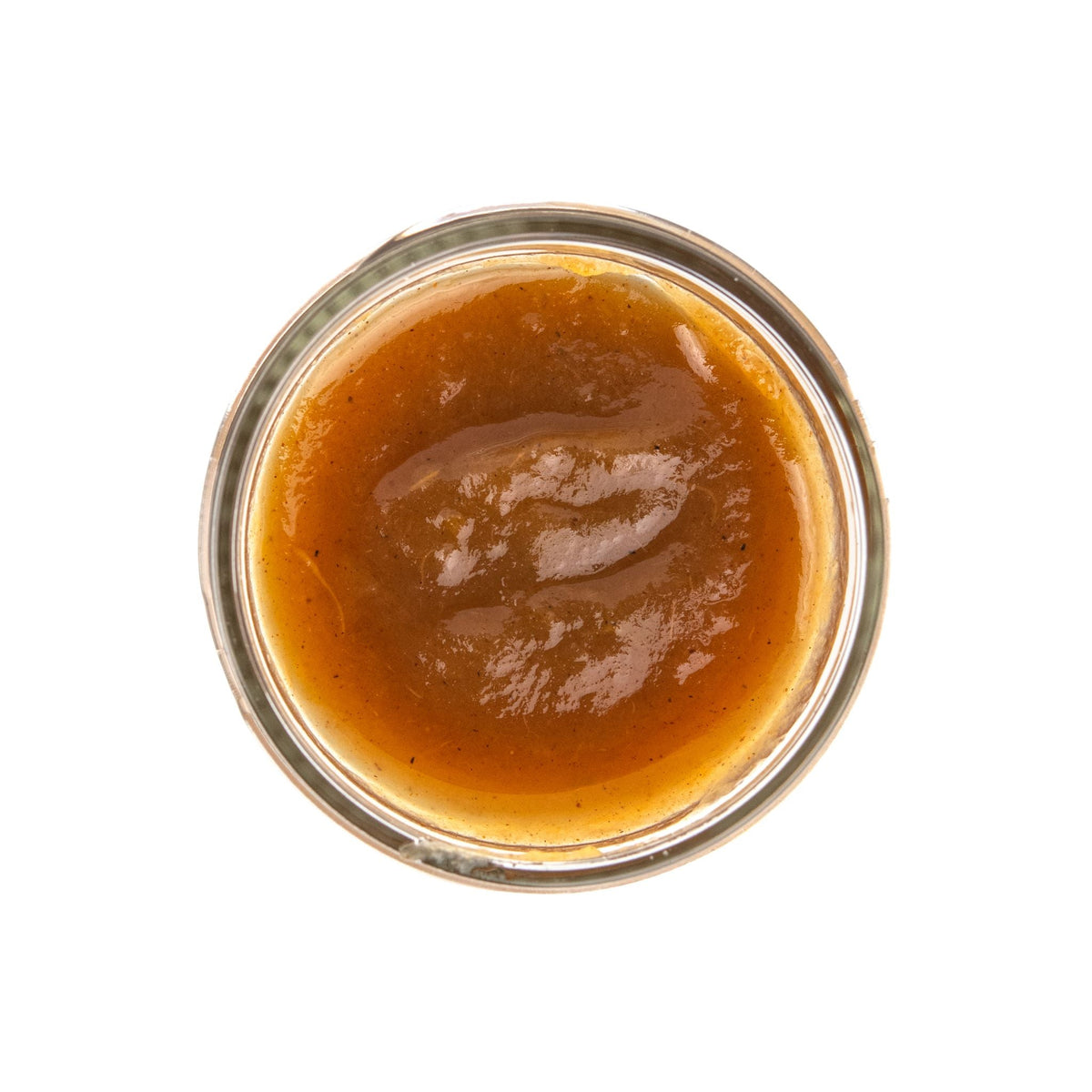 inside jar of apple butter by Beth's Farm Kitchen