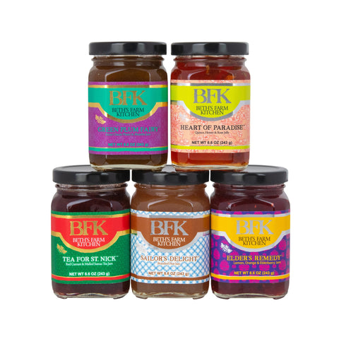 Signature Holiday Jam Flavors by Beth's Farm Kitchen