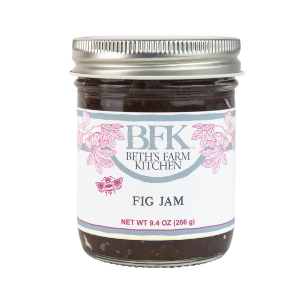 Jar of Fig Jam by Beth's Farm Kitchen