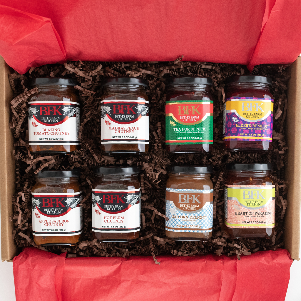 Hostess Delight - large gift box of chutneys and jams by Beth's Farm Kitchen