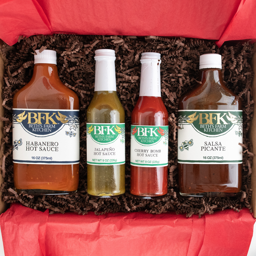 Hot Sauce Set - large gift box by Beth's Farm Kitchen