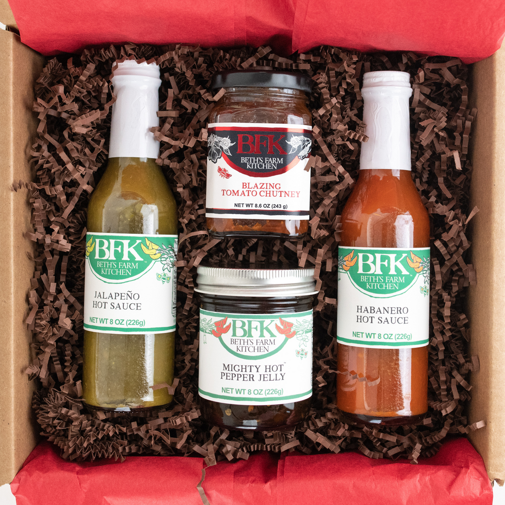 Some Like It Hot - Sauce & Condiment gift set box by Beth's Farm Kitchen