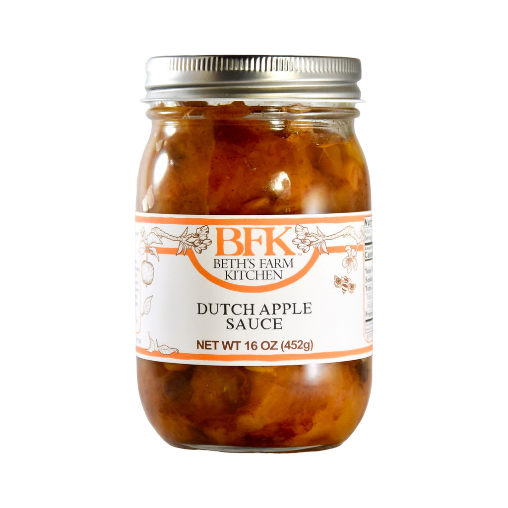 jar of Dutch apple sauce by Beth's Farm Kitchen